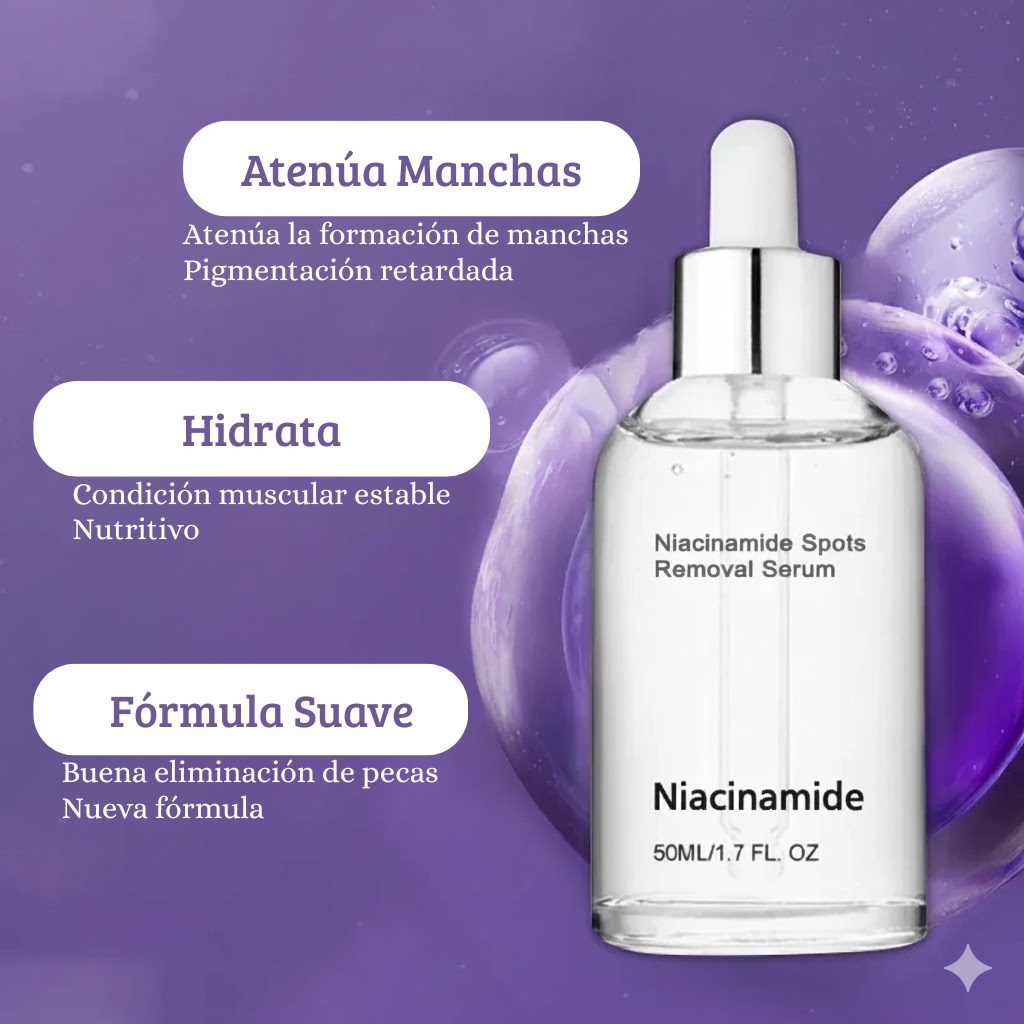 SKINPURE PRO - Nicotinamide Anti-Manchas & Control de Grasa.